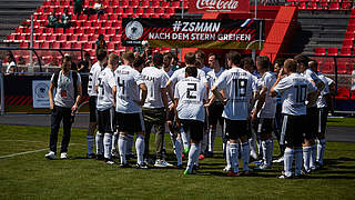 Peilt den ersten Sieg in Russland an: die Mannschaft des Fan Club Nationalmannschaft © Jean Pascal Günther