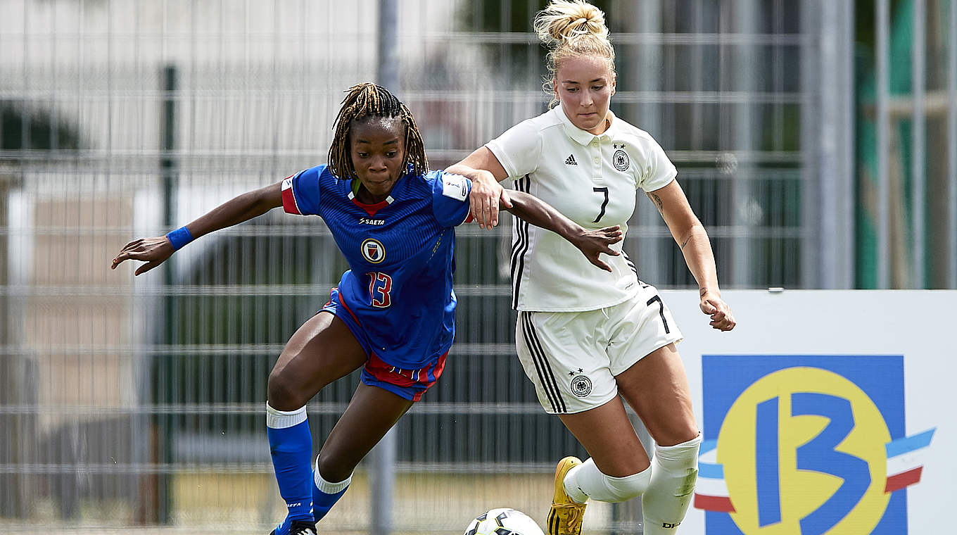 Neu beim MSV Duisburg: U 20-Nationalspielerin Nina Lange (r.) © 2018 Getty Images