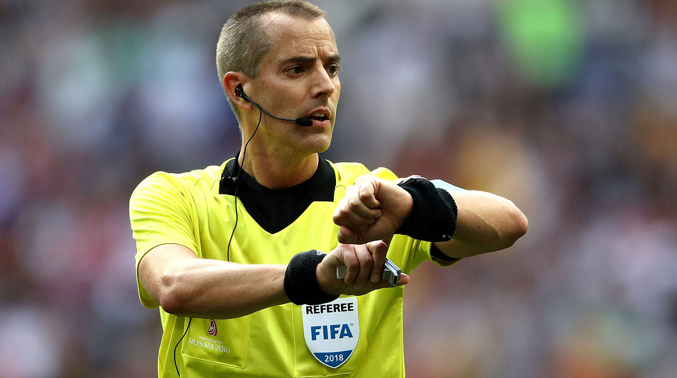 Mark Geiger will referee Germany Vs. South Korea © 2018 Getty Images