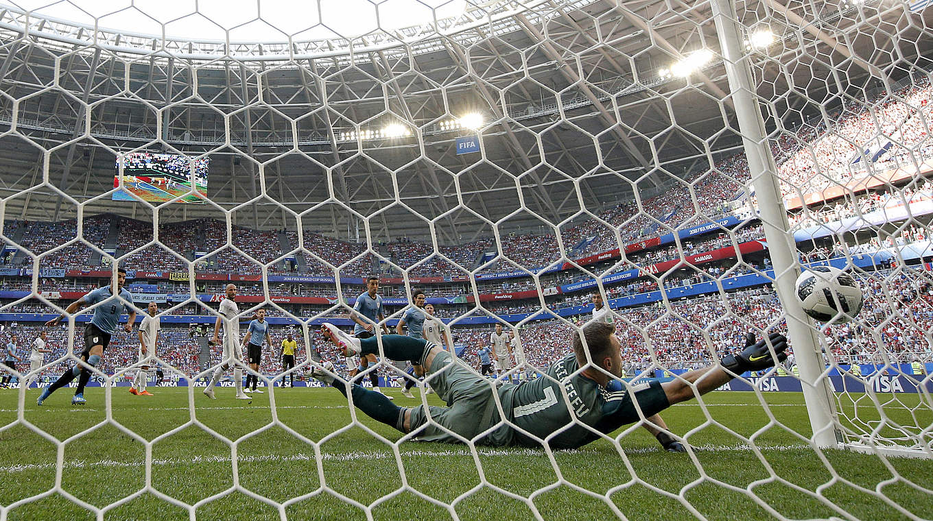 Uruguay top Group A with the victory. © 2018 Getty Images