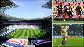 Erstrundenpartie gegen Köln: Gastgeber BFC Dynamo weicht ins Olympiastadion aus © Getty Images/Collage DFB