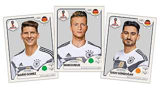 Heiß begehrt: das Nachdruckset von Panini zur WM 2018 © Panini/DFB