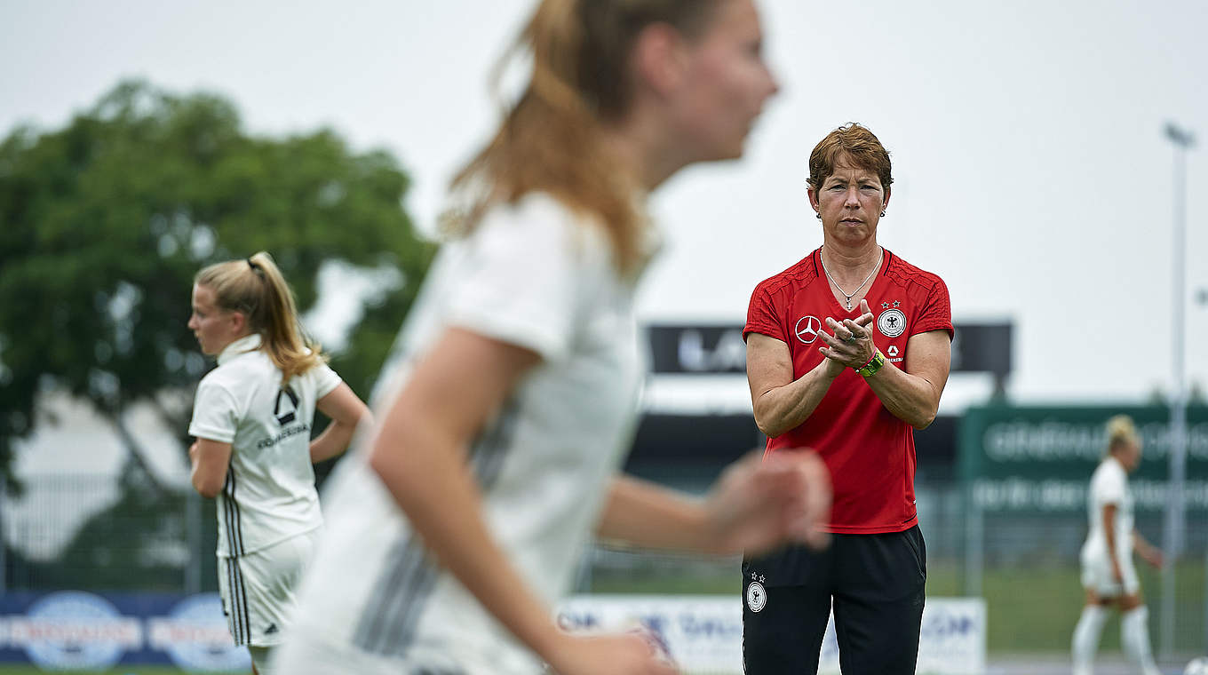 Mit 21 Spielerinnen in den finalen Vorbereitungslehrgang: Maren Meinert © 2018 Getty Images