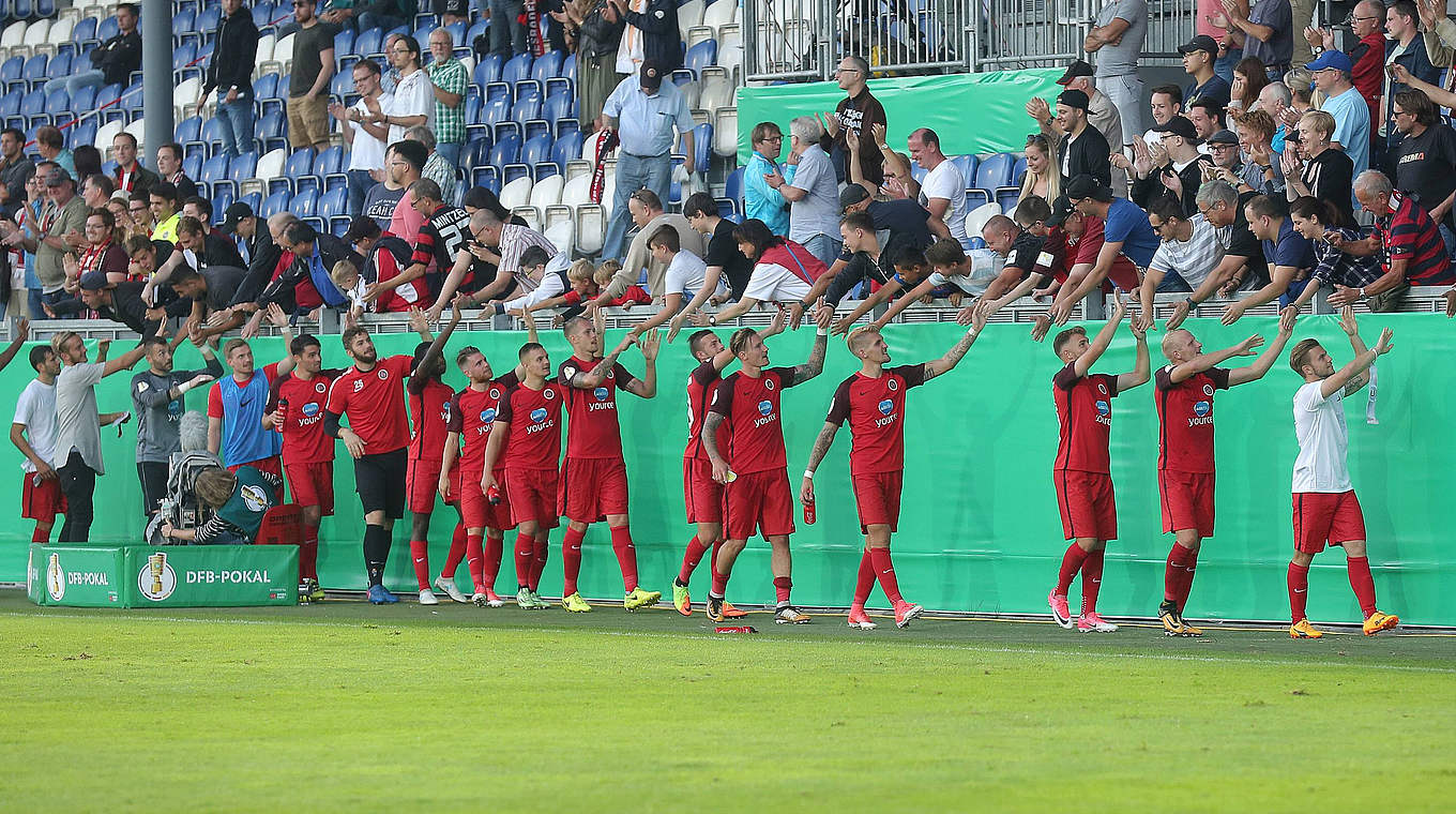 Wehen Wiesbaden - hoping for more Pokal upsets © imago/Eibner