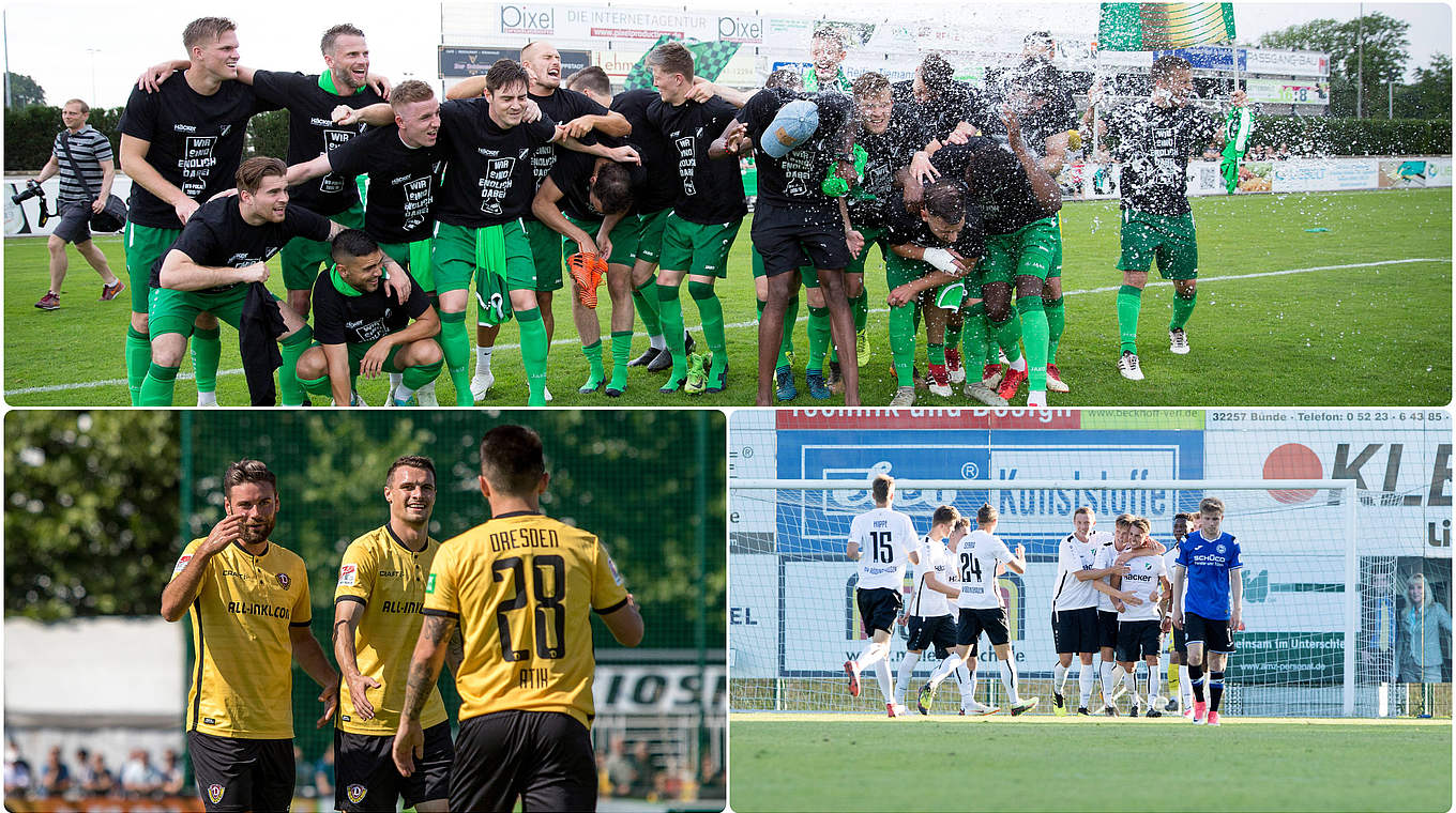 Rödinghausen will host Dynamo Dresden in the first round © 