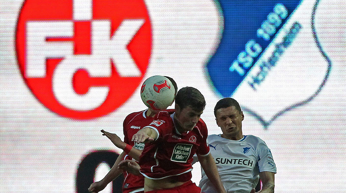 Kaiserslautern have never beaten Hoffenheim. © AFP/Getty Images