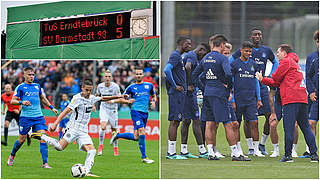 TuS Erndtebrück will be hoping for their first ever goal in the DFB Pokal.  © Getty Images/Collage DFB