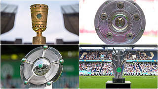 Jetzt mitmachen: Frauen-Bundesliga, DFB-Pokal, 3. Liga und Bundesliga tippen © Getty Images/Collage: DFB