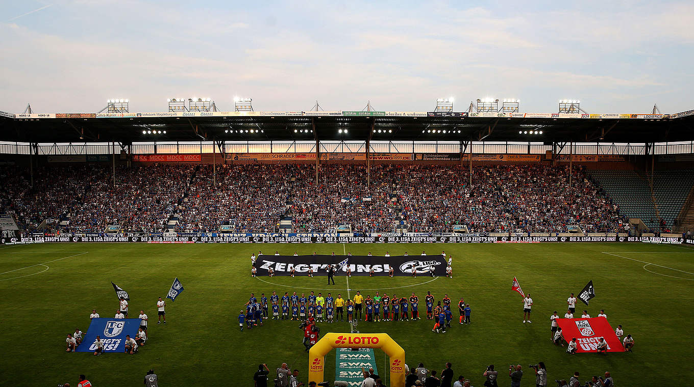 1. FC Magdeburg, MDCC-Arena © 2015 Getty Images