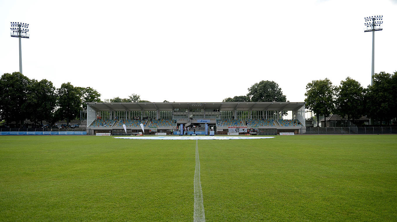 1. FC Schweinfurt, Willy-Sachs-Stadion © 2013 Getty Images