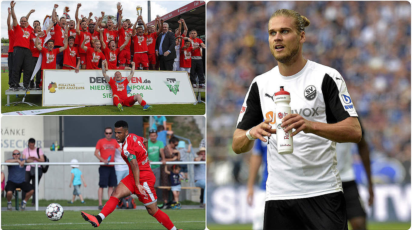 Oberhausen are looking to upset SV Sandhausen in the first round of the DFB Pokal © 