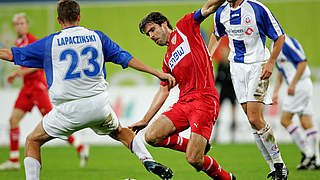 FC Hansa Rostock and VfB Stuttgart meet in the DFB Pokal for the third time © 