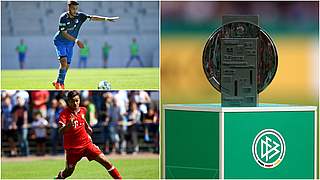 Leistungsträger ihrer Teams: Hoffenheims Khan Agha (o.) und Bayerns Batista Meier © Getty Images/Collage DFB
