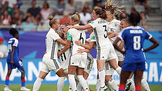 The Germany U20s will face Japan in the quarterfinal. © 2018 FIFA