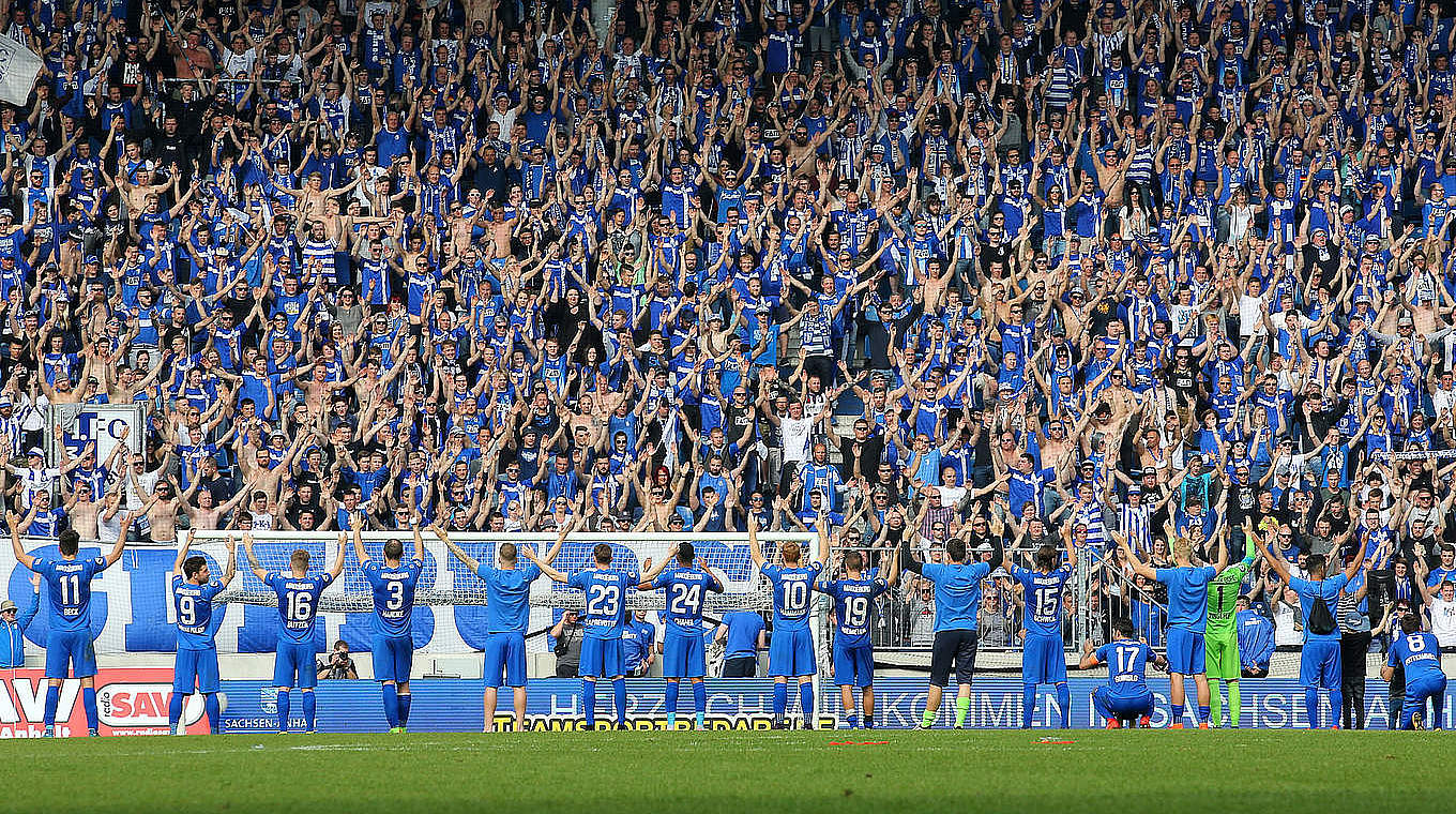 18 times 1. FC Magdeburg have had the home advantage © Getty Images