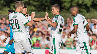 Highest win of the first round so far: Gladbach beat BSC Hastedt 11-1 © imago/Nordphoto