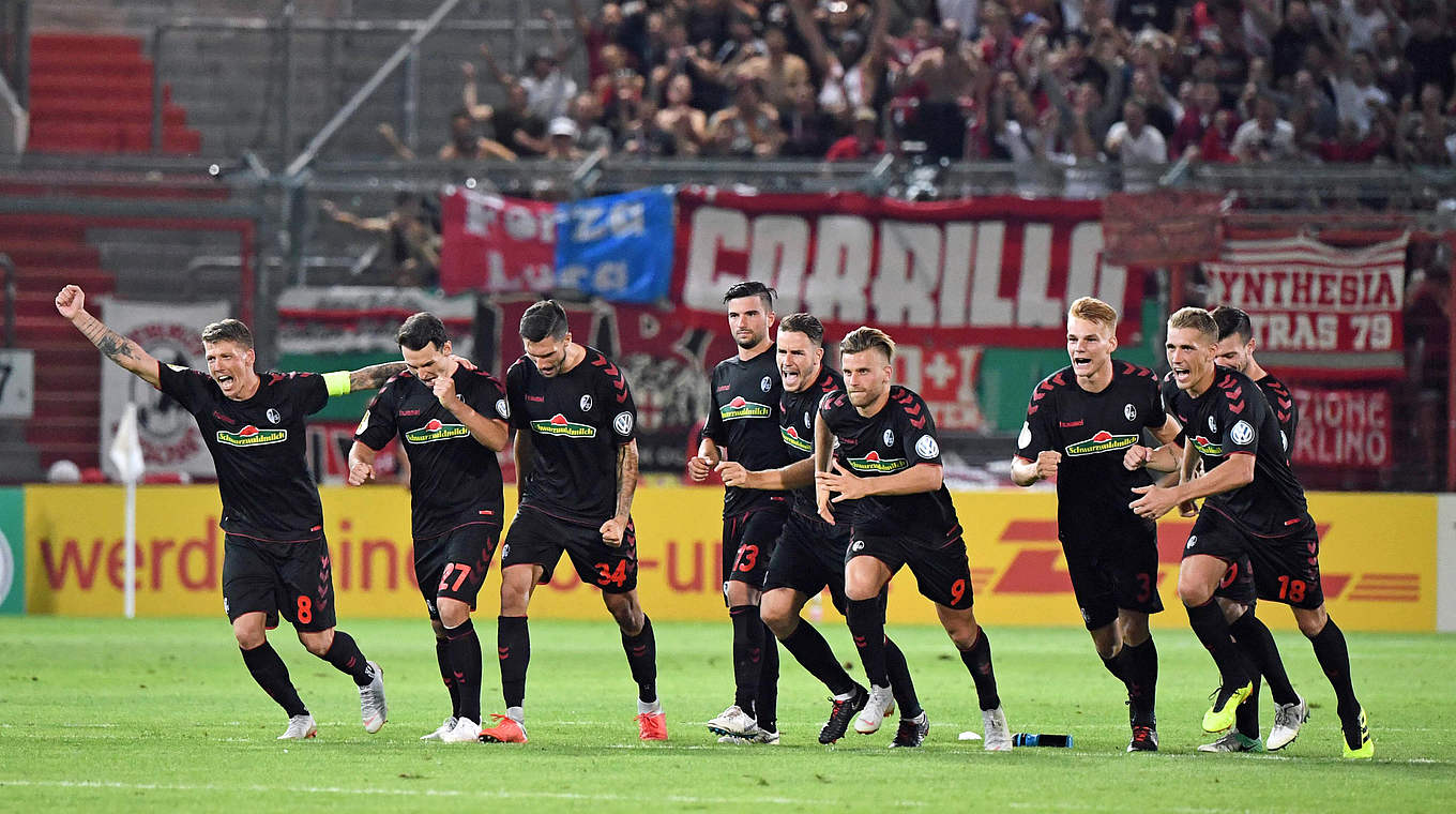 Flawless penalty shootout sends Freiburg through © imago/Matthias Koch