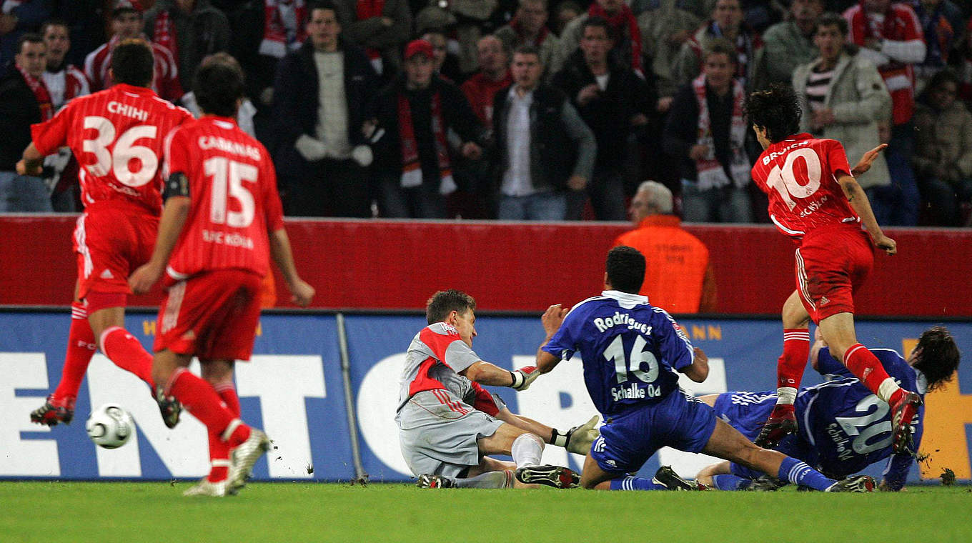 Thomas Broich gives Köln the lead in extra time in 2006.  © 