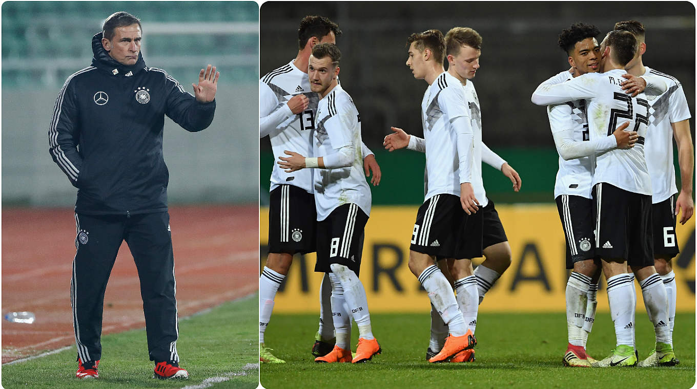 U21 coach Stefan Kuntz: “Difficult challenges lie ahead” © Getty Images/Collage: DFB