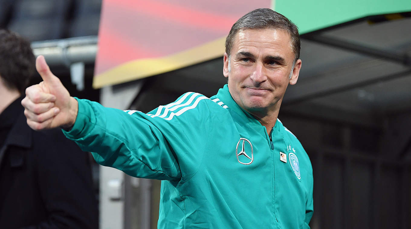 DFB-Trainer Stefan Kuntz: "Die Entwicklung der Spieler ist immer das Wichtigste" © 2018 Getty Images