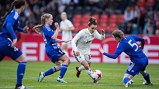 Dicht vor der WM-Qualifikation: Die deutschen Frauen treten bei den Färöer an © 2017 Getty Images