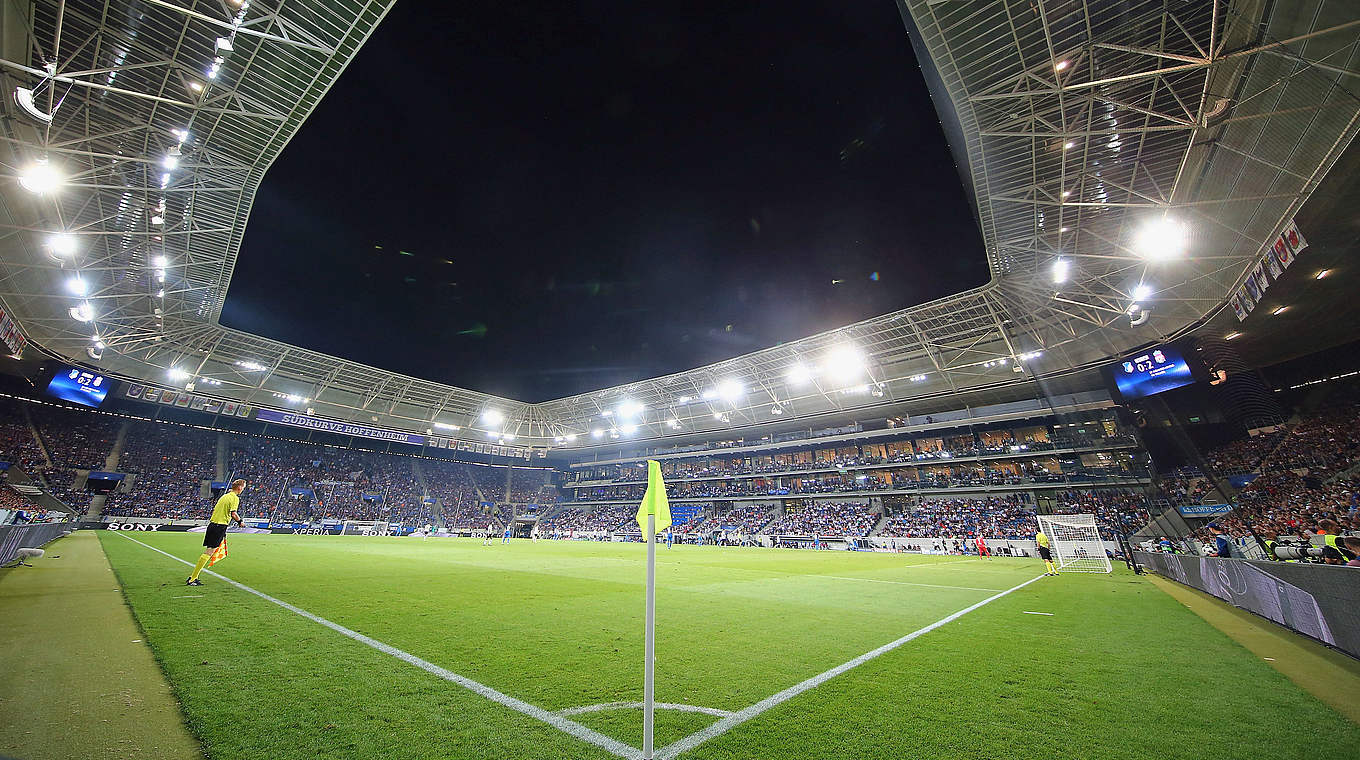 Noch Restkarten für das Länderspiel gegen Peru erhältlich: die Arena in Sinsheim © 2017 Getty Images