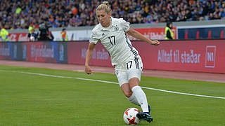 In der WM-Qualifikation gegen Island erfolgreich: Nationalspielerin Verena Schweers © imago/foto2press
