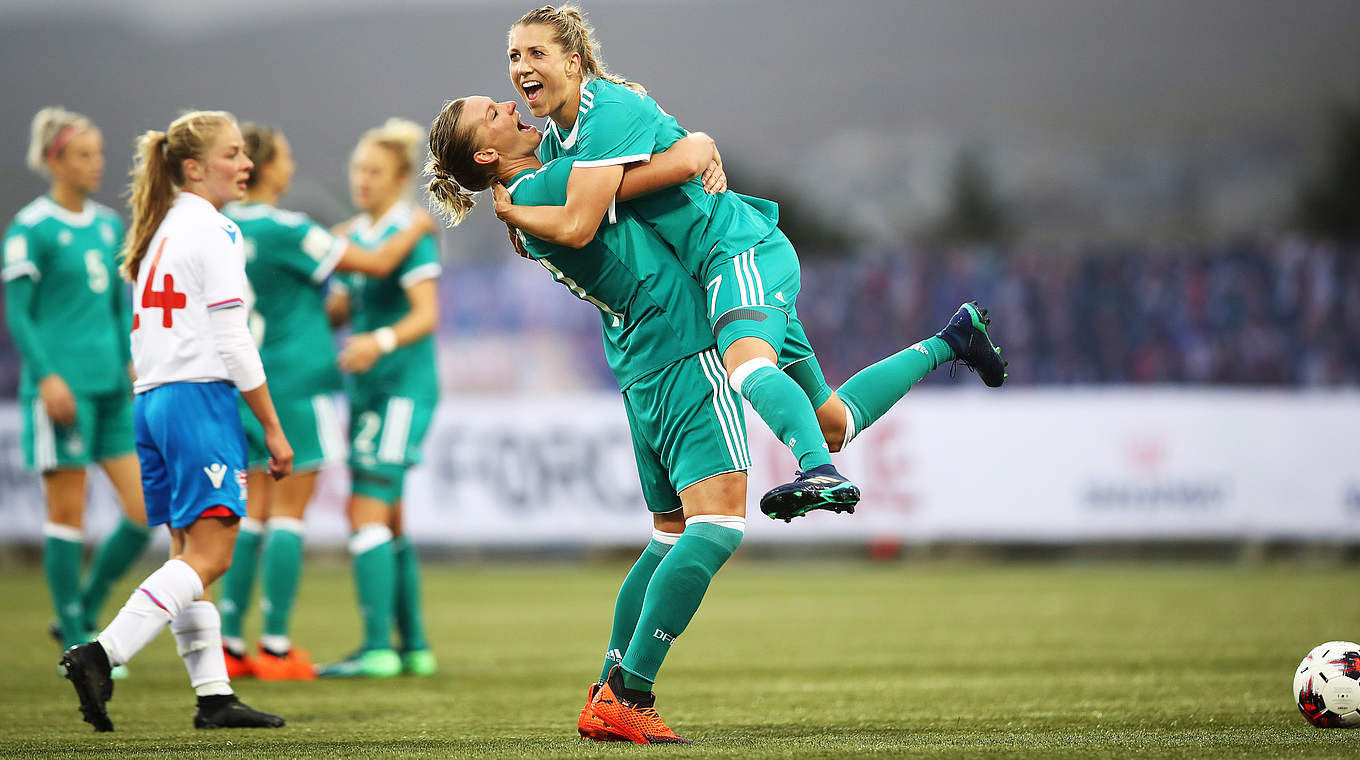 Huge joy as the women’s national team confirm their place at next year’s World Cup © 2018 Getty Images