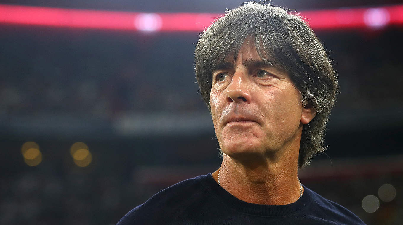 Löw was happy with the defensive work: “Everyone was willing to get back and defend.” © 2018 Getty Images