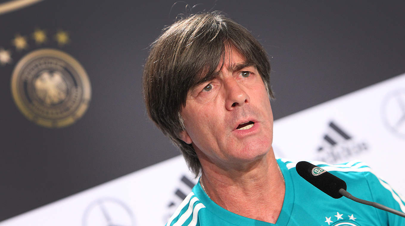 Joachim Löw: "We want to build on the game against France" © This content is subject to copyright.