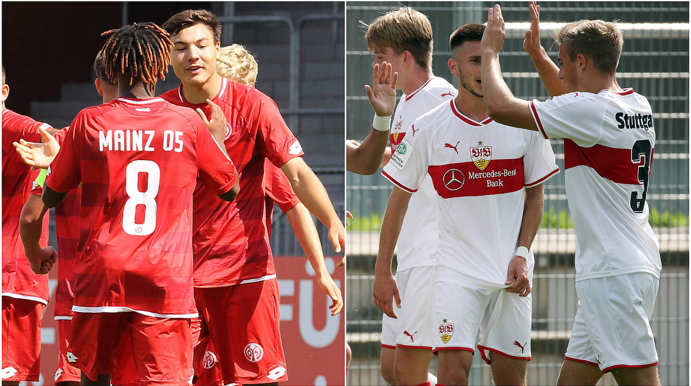 Fünf Siege in sechs Spielen: Mainz und Stuttgart messen sich im "Spiel der Woche" © imago/Collage DFB