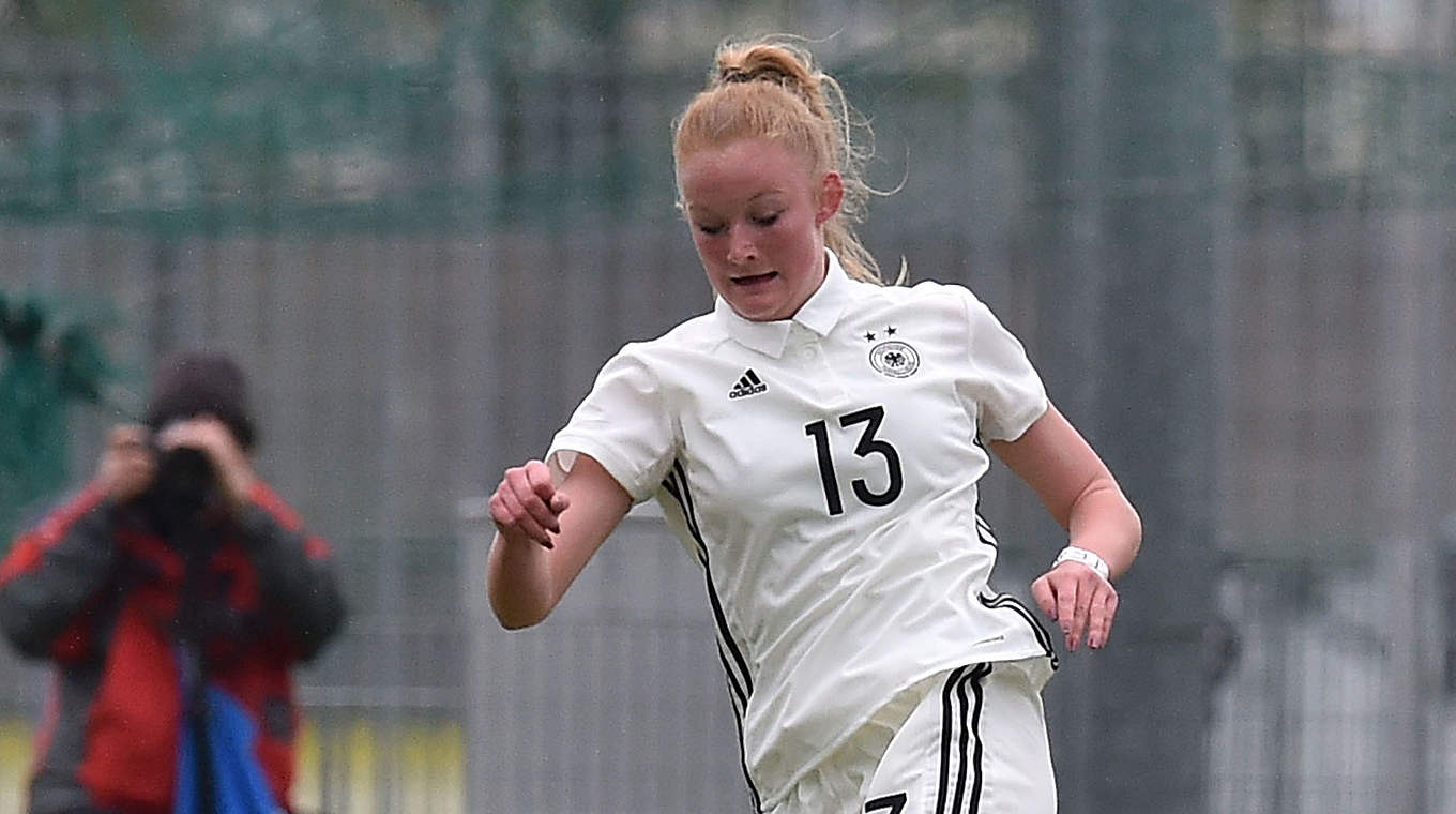 Sichert einen Punkt für Saarbrücken: Junioren-Nationalspielerin Grünnagel © 2017 Getty Images
