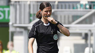 Zum 39. Mal in der Frauen-Bundesliga im Einsatz: Schiedsrichterin Susann Kunkel © Getty Images