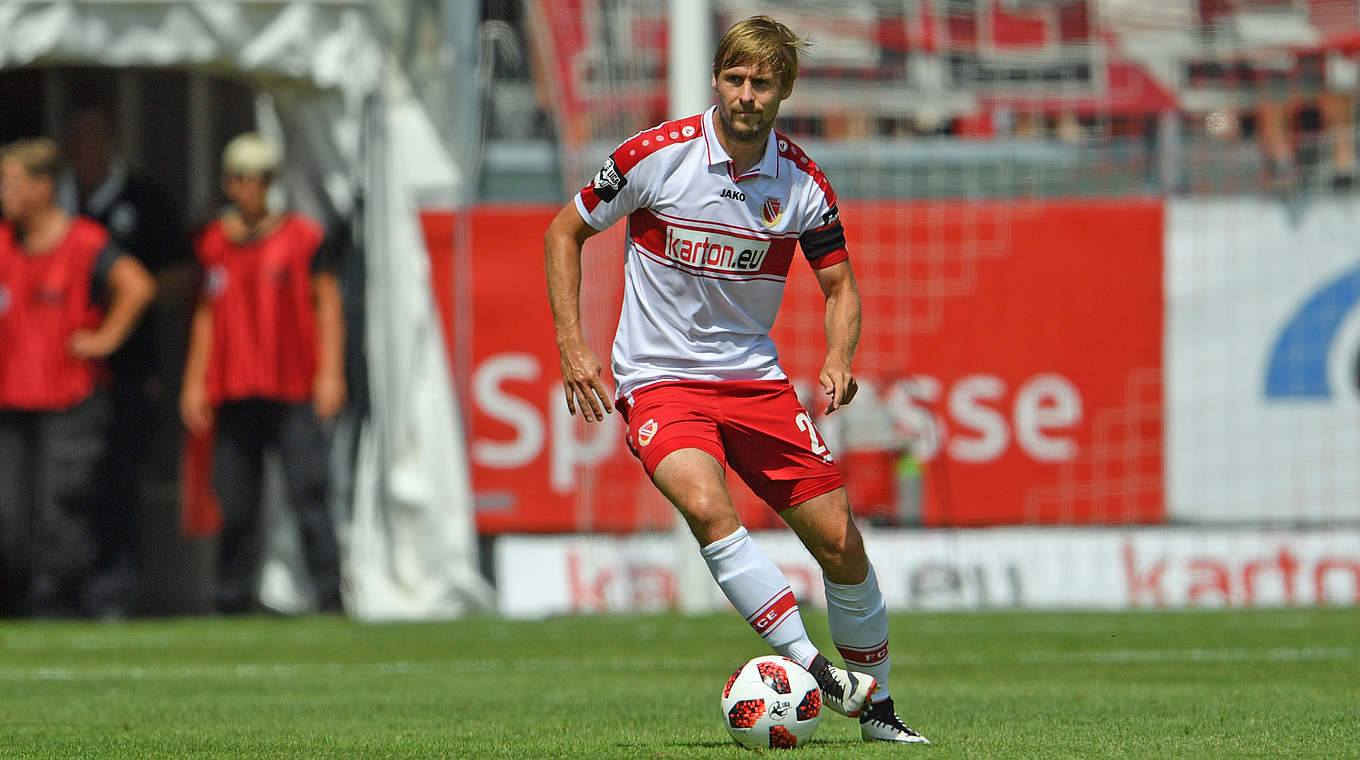 Gehört bei Energie Cottbus mit 33 Jahren zu den erfahrenen Kräften: Marc Stein © 2018 Getty Images