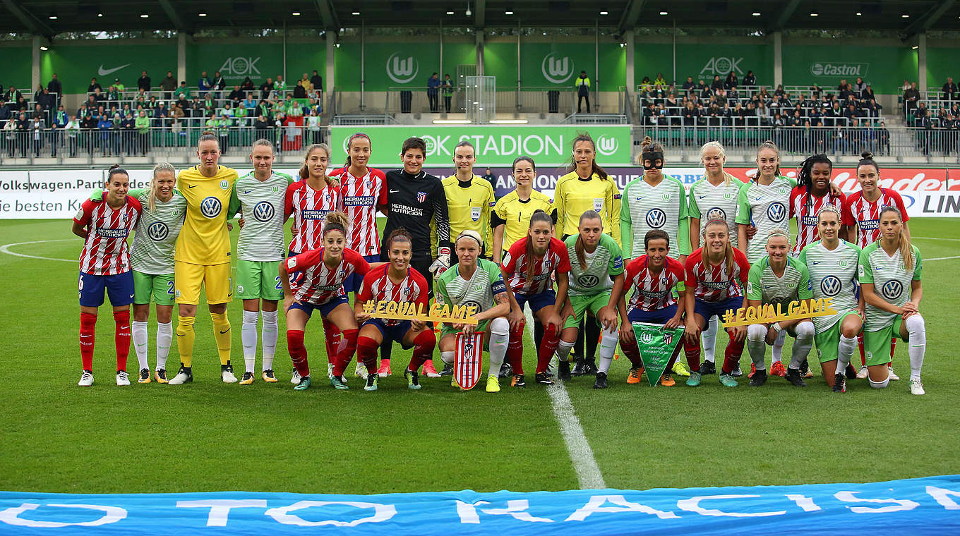 Wie im vergangenen Jahr: Wolfsburg trifft auf Atlético Madrid © imago/regios24