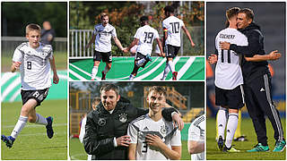 U-Länderspiele im Oktober: Gleich vier DFB-Teams haben Heimspiele vor der Brust. © Getty-Images/Collage DFB