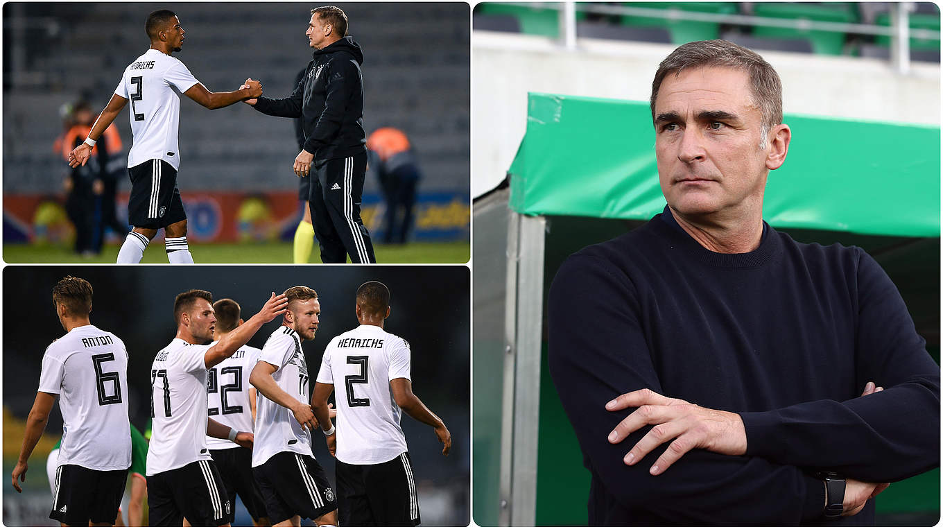 Kuntz: "We're fully focused on the task at hand" © Getty Images/Collage DFB