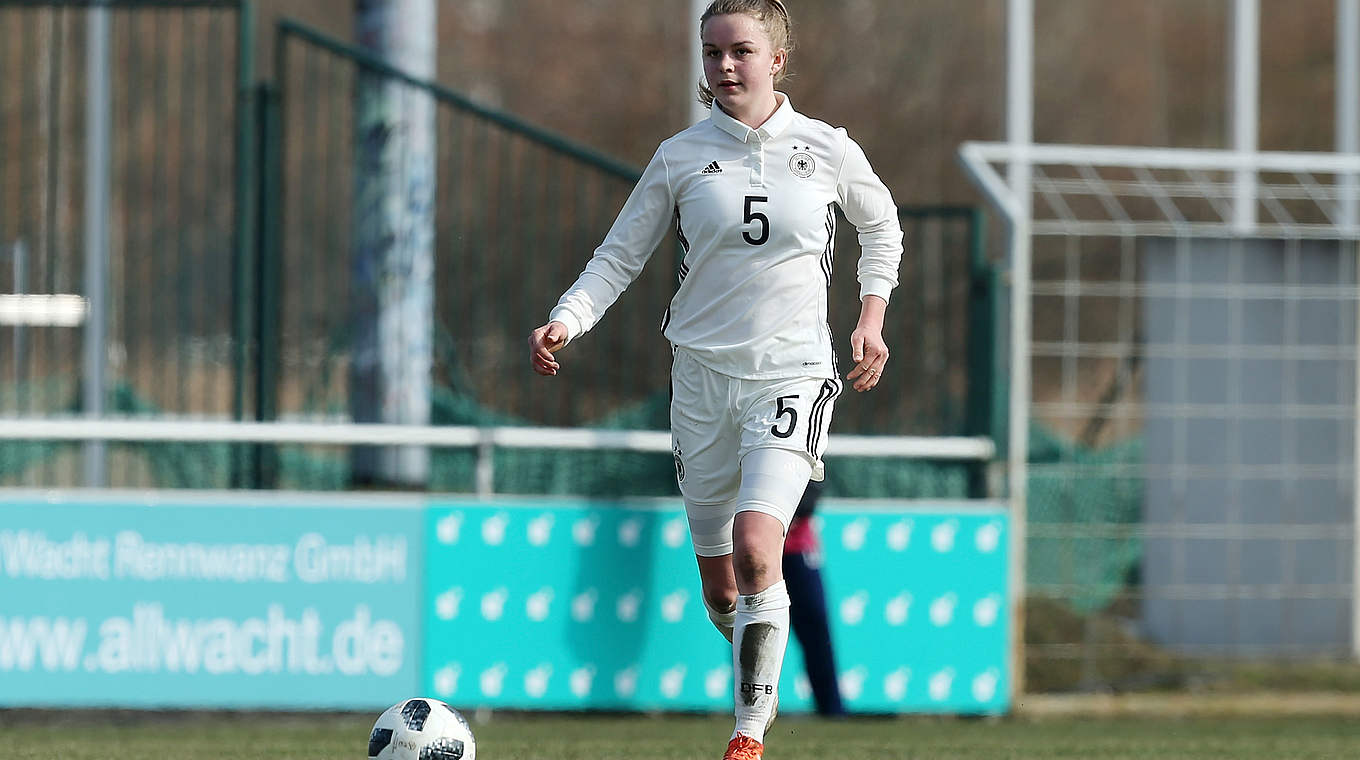 Mit 21 Spielen die erfahrenste Spielerin der U 17: Greta Stegemann vom SC Freiburg © GettyImages