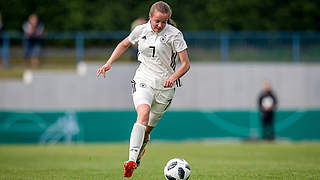Zweimal für die SGS Essen erfolgreich: U 16-Nationalspielerin Emily Tichelkamp  © Getty-Images