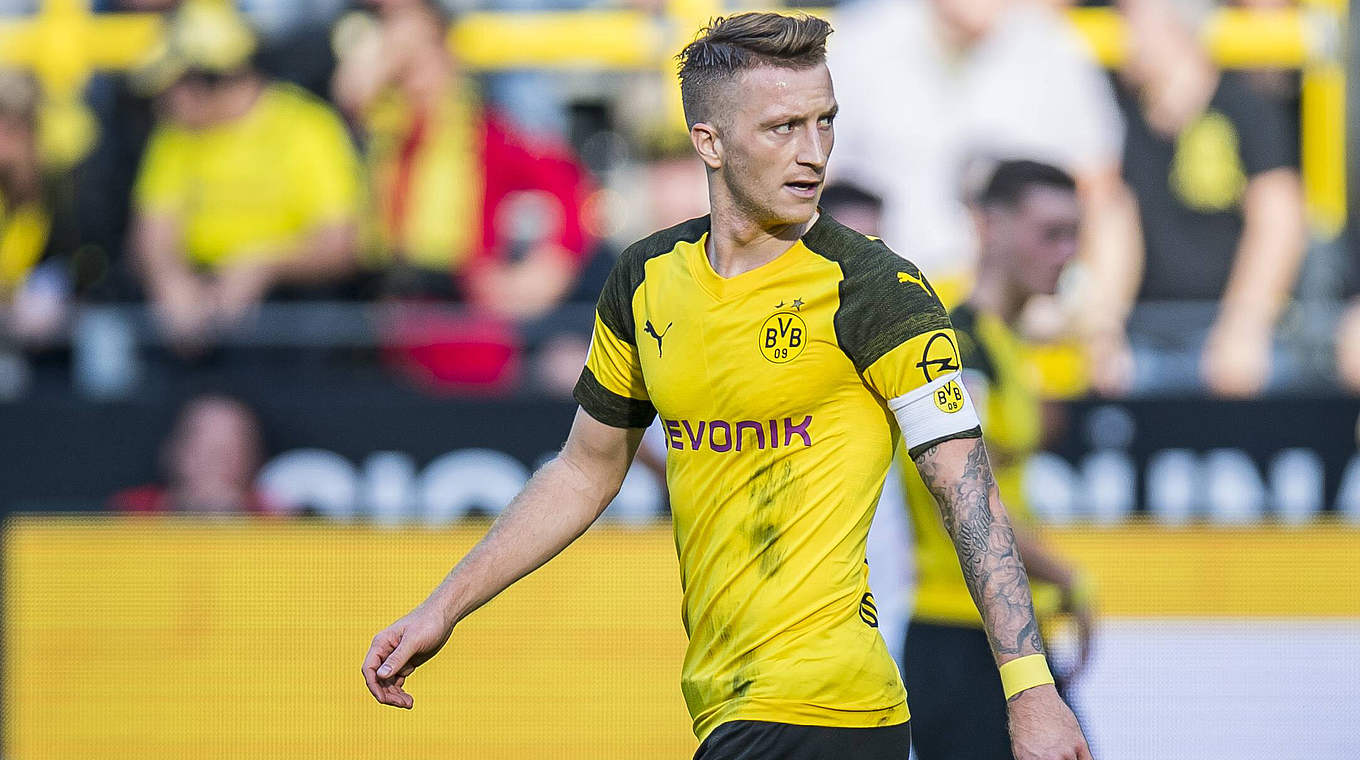 Lässt sich während der Länderspielphase in Dortmund behandeln: Kapitän Marco-Reus © imago