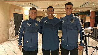 Maximilian Mittelstädt, Abdelhamid Sabiri and Robin Koch are new faces in the squad. © DFB