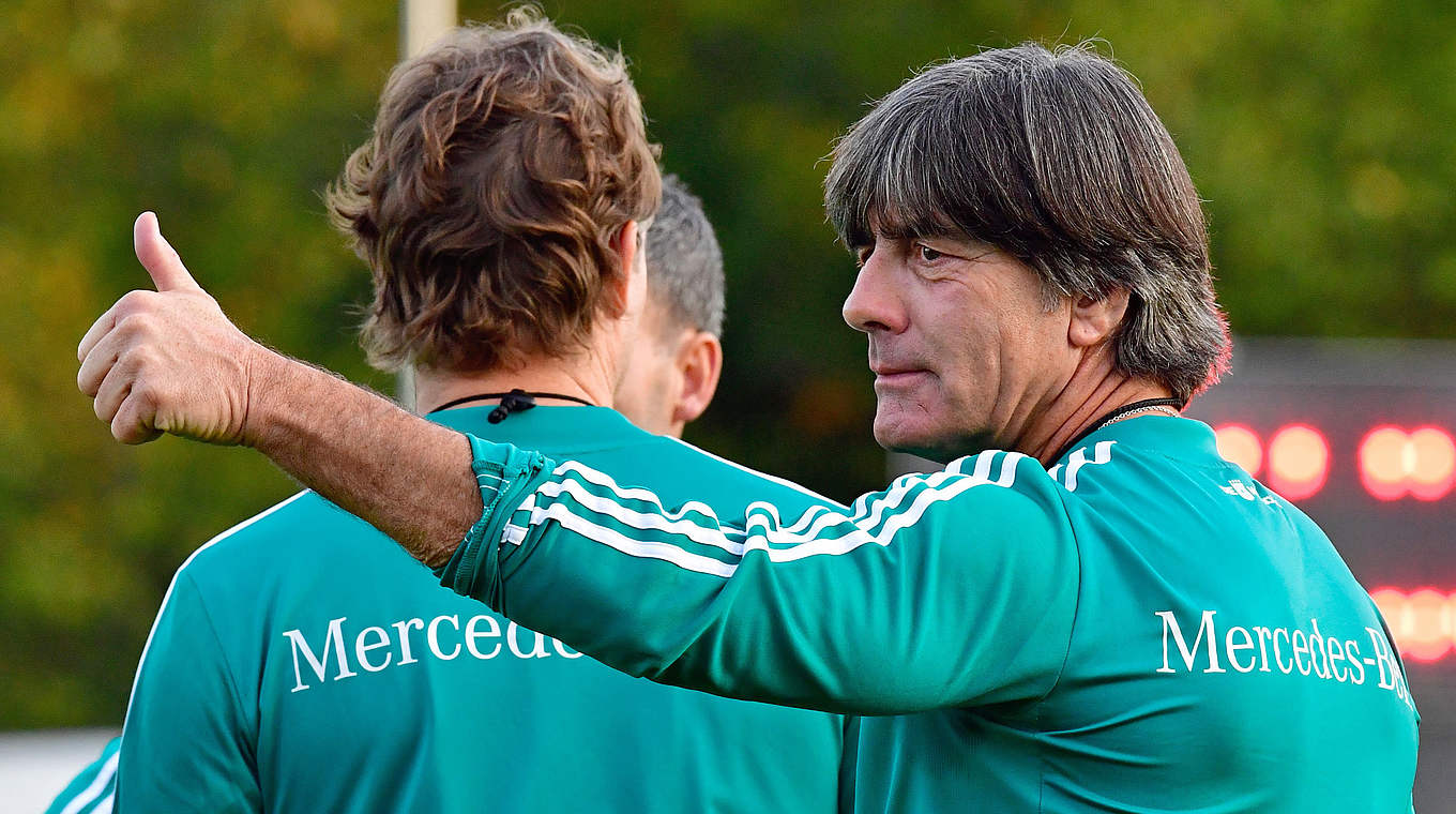 Vor seinem 168. Spiel als Bundestrainer: Joachim Löw © AFP/Getty Images