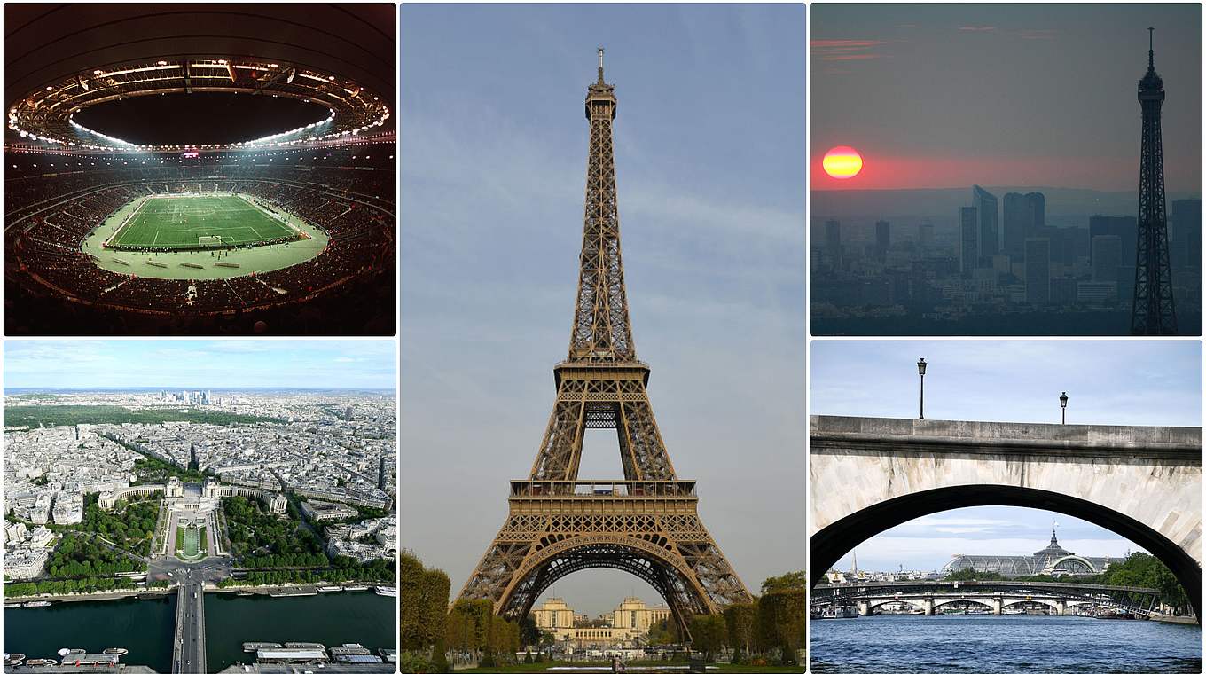 Stadt der Liebe, Stadt des Fußballs: Paris © Getty Images/Collage DFB