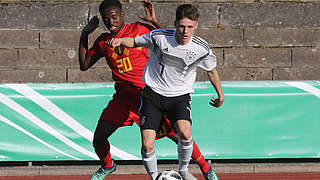 Niederlage mit neuer Startelf: deutsche U 16 verliert gegen Belgien © 2018 Getty Images