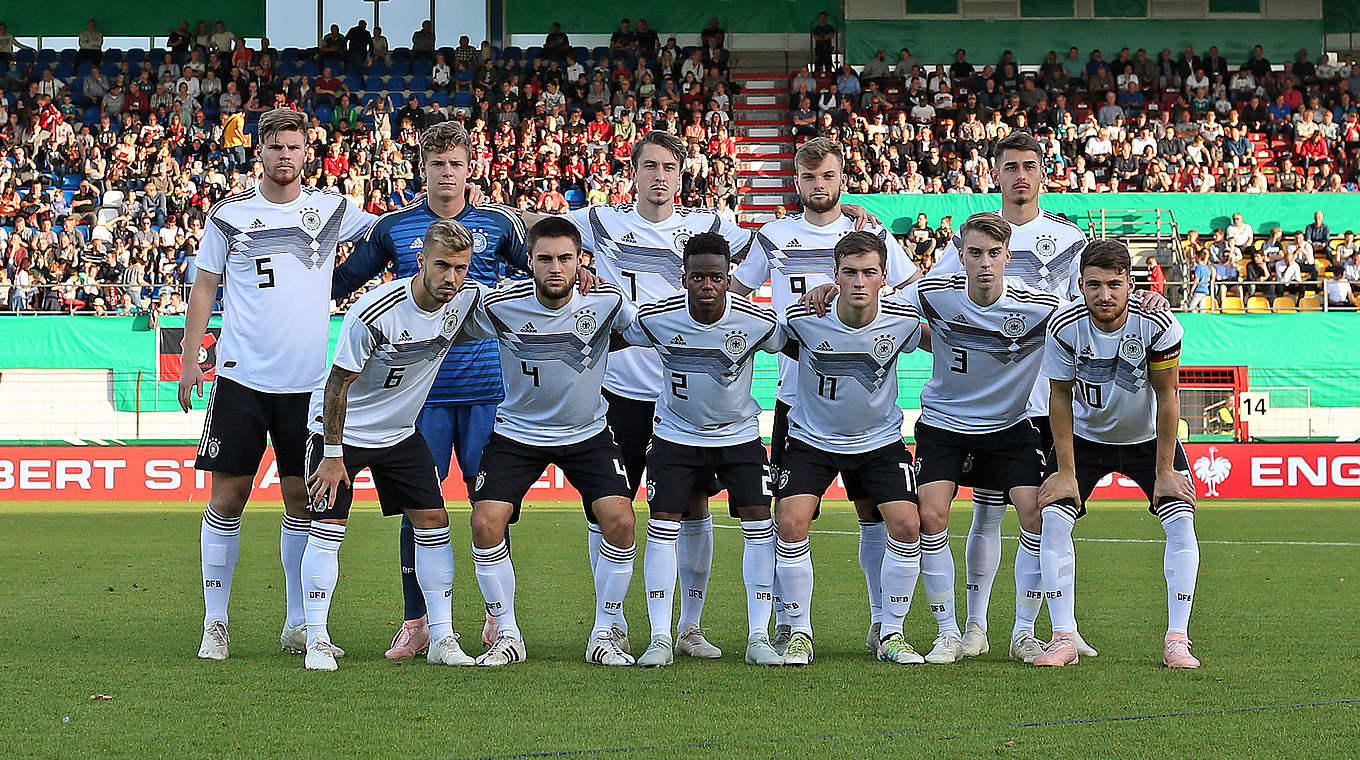 The U20 starting XI against the Netherlands. © © Getty Images