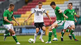 Germany wrap up their European Championship qualifying campaign against Ireland in the Voith-Arena. © 2018 Getty Images