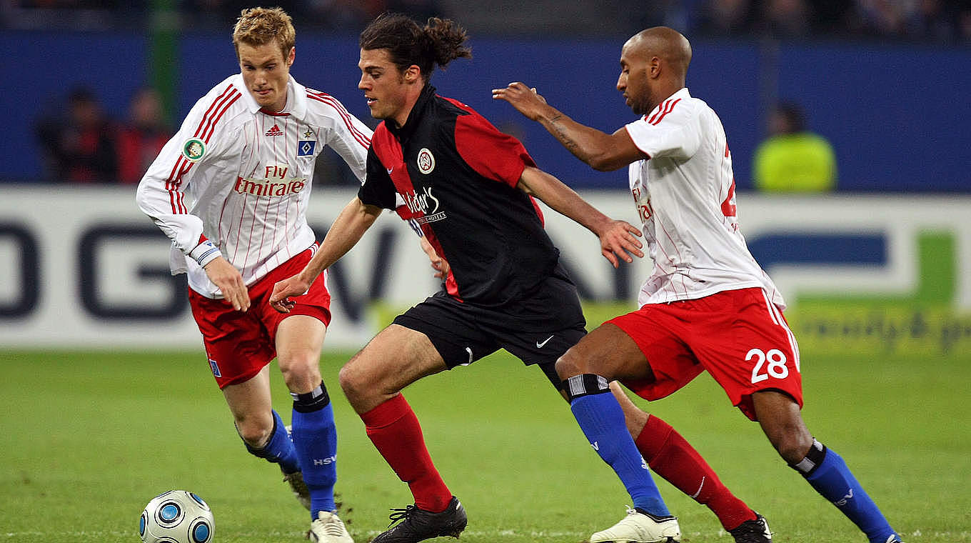 Wehen Wiesbaden and Hamburg last met in the DFB-Pokal quarter-finals in 2009. © © Getty Images