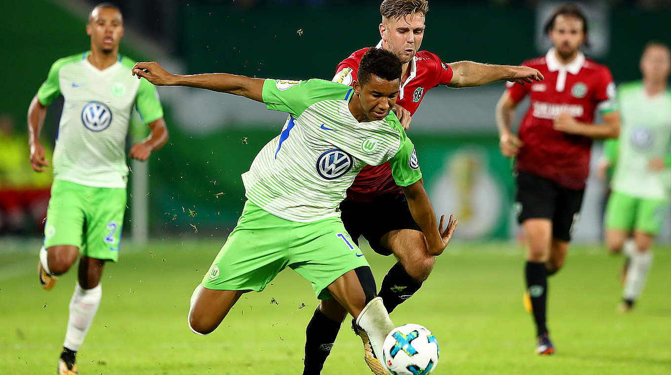 Felix Uduokhai won it for Wolfsburg last season.  © 2017 Getty Images