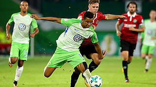 Felix Uduokhai won it for Wolfsburg last season.  © 2017 Getty Images