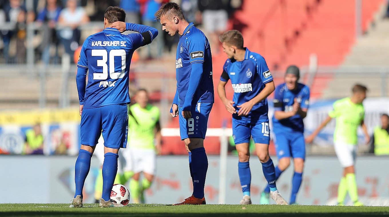 Wiedergutmachung nach zwei Niederlagen in Folge geplant: der Karlsruher SC © Getty Images